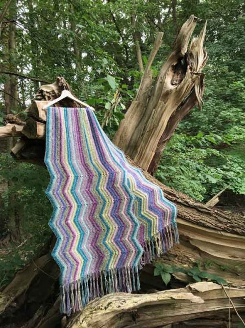 ZigZag Wrap Annelies Baes Haakpatronen & Crochet designs