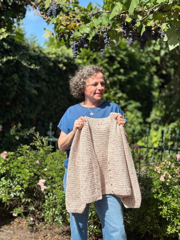 Basic Topdown dk Cardigan - Afbeelding 20
