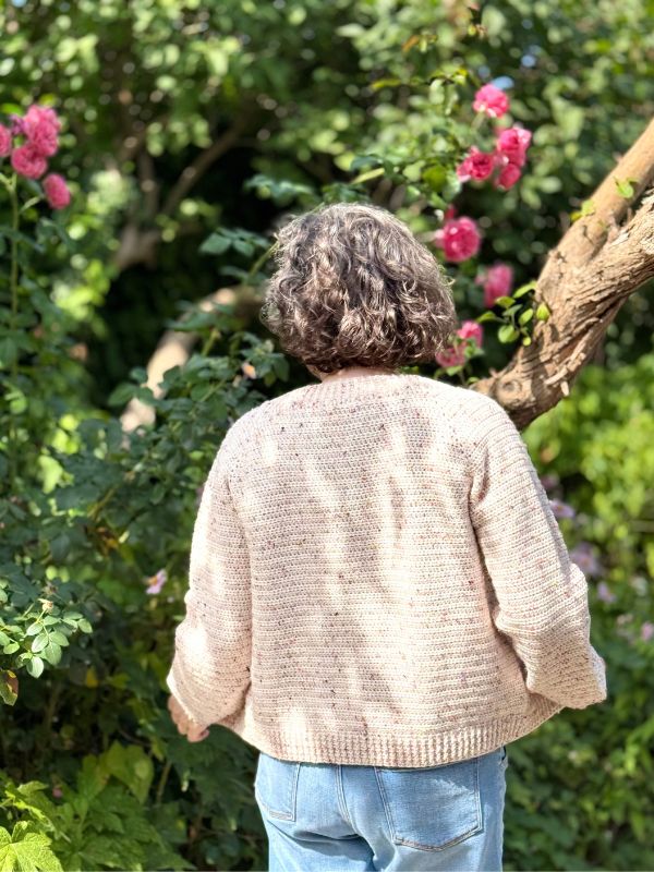 Basic Topdown dk Cardigan - Afbeelding 12