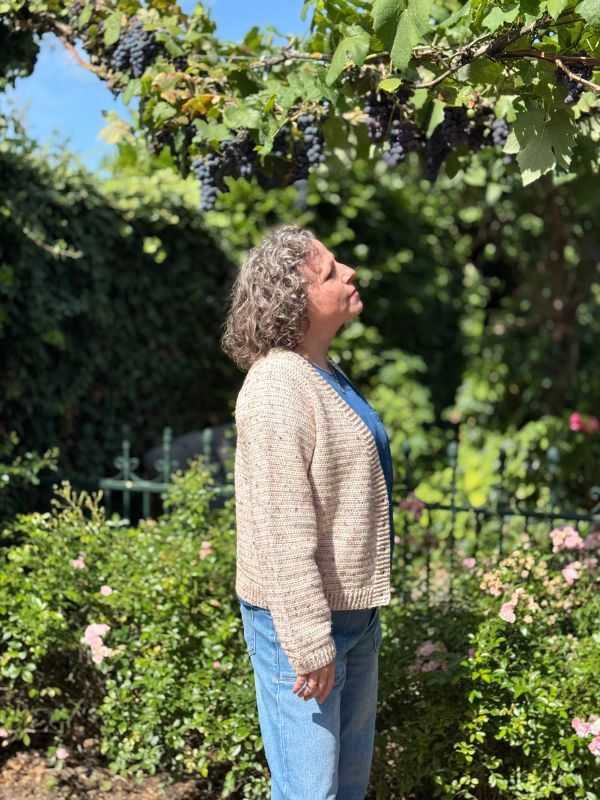 Basic Topdown dk Cardigan - Afbeelding 19