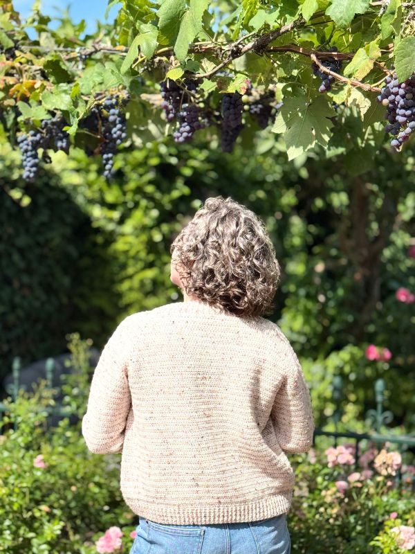 Basic Topdown dk Cardigan - Afbeelding 18