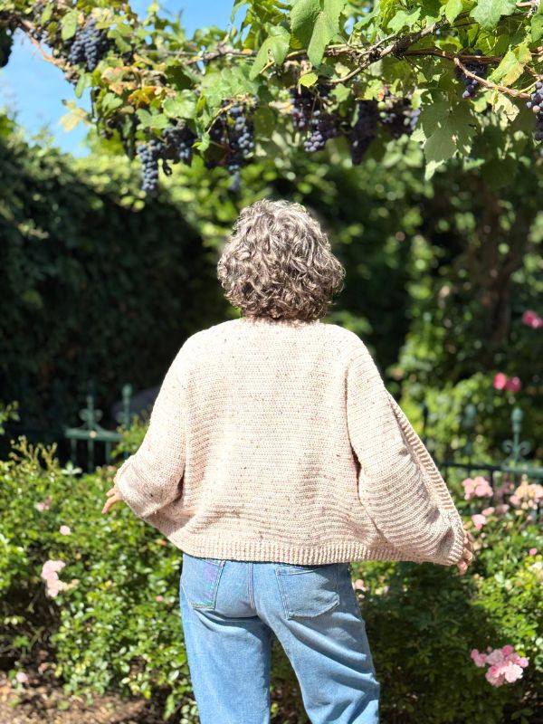 Basic Topdown dk Cardigan - Afbeelding 17
