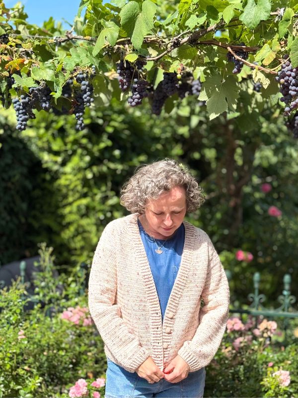 Basic Topdown dk Cardigan - Afbeelding 16